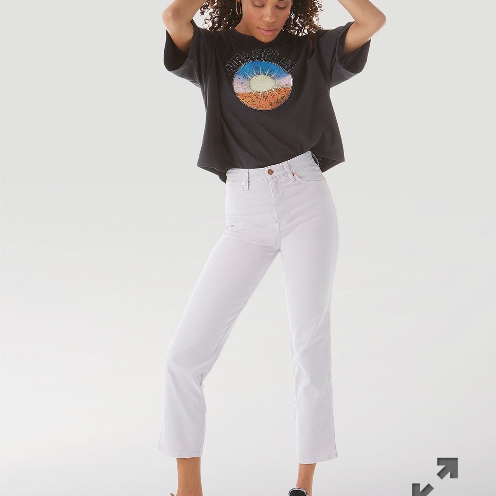 WRANGLER WILD WEST 603 HIGH JEANS in Lavendar Fog